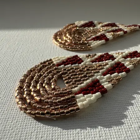 Golden Chestnut Earrings