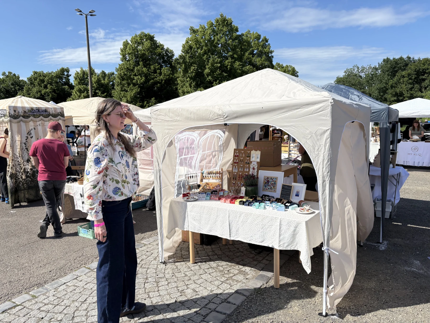 My First Market Experience at the vonmirvonhier Markt in Leipzig